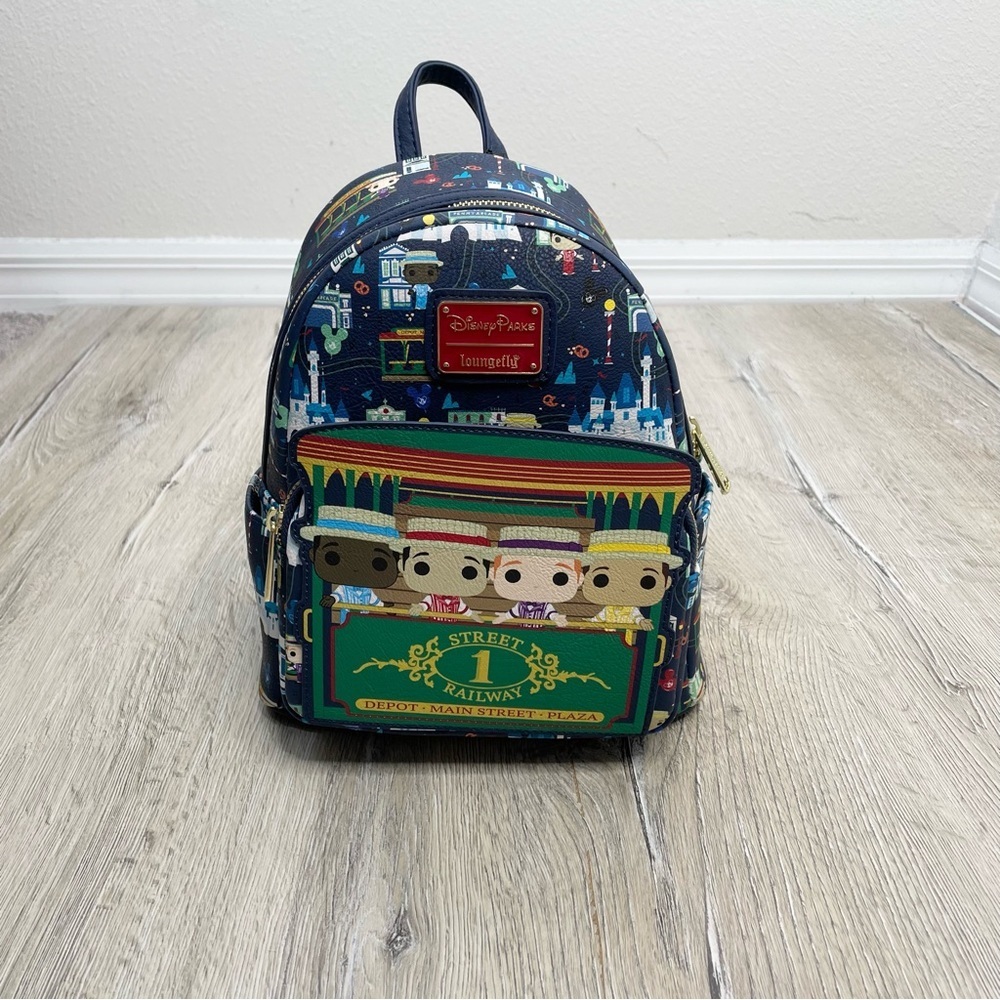 Disney Loungefly Dapper Dans Backpack - Picture 8 of 9